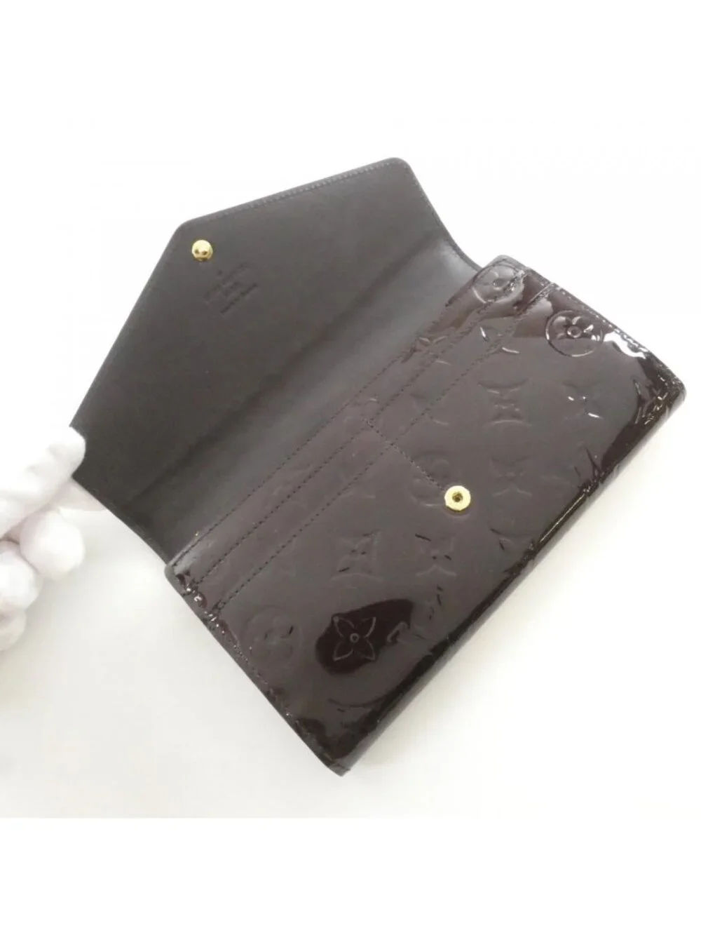 Louis Vuitton Vernis Portefeuille Sarah Wallet